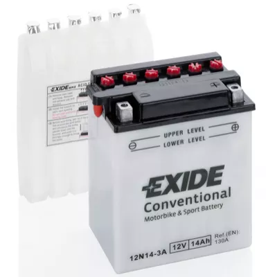 Μπαταρία μοτοσυκλέτας EXIDE 12V - 12N14-3A