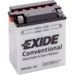 Μπαταρία μοτοσυκλέτας EXIDE 12V - YB12AL-A2 Μπαταρία μοτοσυκλέτας EXIDE 12V - YB12AL-A2