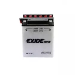 Μπαταρία μοτοσυκλέτας EXIDE 12V - YB14-A2 Μπαταρία μοτοσυκλέτας EXIDE 12V - YB14-A2