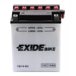 Μπαταρία μοτοσυκλέτας EXIDE 12V - YB14-B2 Μπαταρία μοτοσυκλέτας EXIDE 12V - YB14-B2