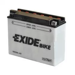 Μπαταρία μοτοσυκλέτας EXIDE 12V - YB16AL-A2 Μπαταρία μοτοσυκλέτας EXIDE 12V - YB16AL-A2