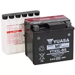 Μπαταρία μοτοσυκλέτας YUASA 12V - YTX5L-BS YUASA Μπαταρία μοτοσυκλέτας YUASA 12V - YTX5L-BS YUASA