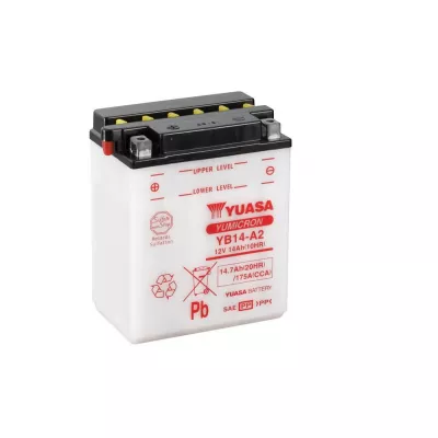 Μπαταρία μοτοσυκλέτας YUASA 12V - YB14-A2 YUASA