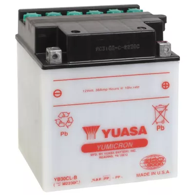 Μπαταρία μοτοσυκλέτας YUASA 12V - YB30CL-B YUASA