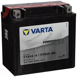 Μπαταρία μοτοσυκλέτας VARTA 12V - YTX14-BS VARTA FUN Μπαταρία μοτοσυκλέτας VARTA 12V - YTX14-BS VARTA FUN