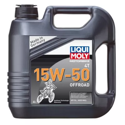 Λάδι μηχανής LIQUI MOLY 15W-50 4T OFFROAD - 4 λίτρα