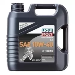 Λάδι μηχανής LIQUI MOLY 10W-40 4T OFFROAD - 4 λίτρα Λάδι μηχανής LIQUI MOLY 10W-40 4T OFFROAD - 4 λίτρα