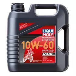 Λάδι μηχανής LIQUI MOLY 10W-60 4T OFFROAD RACE - 4 λίτρα