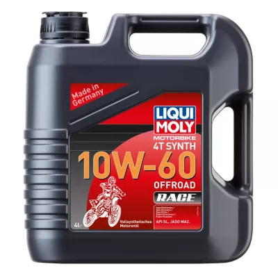 Λάδι μηχανής LIQUI MOLY 10W-60 4T OFFROAD RACE - 4 λίτρα