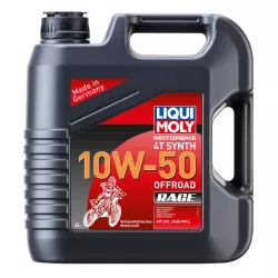 Λάδι μηχανής LIQUI MOLY 10W-50 4T OFFROAD RACE - 4 λίτρα Λάδι μηχανής LIQUI MOLY 10W-50 4T OFFROAD RACE - 4 λίτρα
