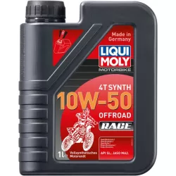 Λάδι μηχανής LIQUI MOLY 10W-50 4T OFFROAD RACE - 1 λίτρο Λάδι μηχανής LIQUI MOLY 10W-50 4T OFFROAD RACE - 1 λίτρο