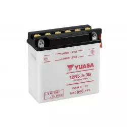 Μπαταρία μοτοσυκλέτας YUASA 12V - 12N5.5-3B YUASA Μπαταρία μοτοσυκλέτας YUASA 12V - 12N5.5-3B YUASA