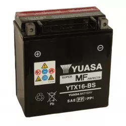 Μπαταρία μοτοσυκλέτας YUASA 12V - YTX16-BS YUASA Μπαταρία μοτοσυκλέτας YUASA 12V - YTX16-BS YUASA