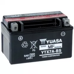 Μπαταρία μοτοσυκλέτας YUASA 12V - YTX7A-BS YUASA Μπαταρία μοτοσυκλέτας YUASA 12V - YTX7A-BS YUASA
