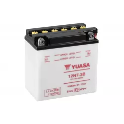 Μπαταρία μοτοσυκλέτας YUASA 12V - 12N7-3B YUASA Μπαταρία μοτοσυκλέτας YUASA 12V - 12N7-3B YUASA