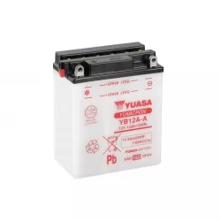 Μπαταρία μοτοσυκλέτας YUASA 12V - YB12A-A YUASA Μπαταρία μοτοσυκλέτας YUASA 12V - YB12A-A YUASA