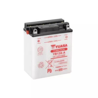 Μπαταρία μοτοσυκλέτας YUASA 12V - YB12A-A YUASA