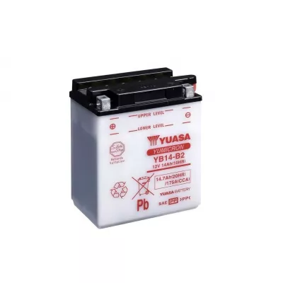 Μπαταρία μοτοσυκλέτας YUASA 12V - YB14-B2 YUASA