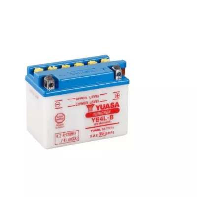 Μπαταρία μοτοσυκλέτας YUASA 12V - YB4L-B YUASA + KWAS