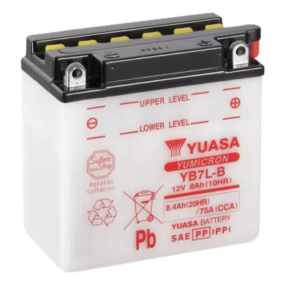 Μπαταρία μοτοσυκλέτας YUASA 12V - YB7L-B YUASA