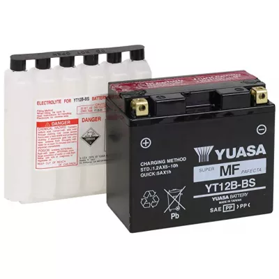 Μπαταρία μοτοσυκλέτας YUASA 12V - YT12B-BS YUASA