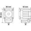 Led προβολέας μηχανής Universal  LAMPA 72339 Led προβολέας μηχανής Universal  LAMPA 72339 thumb