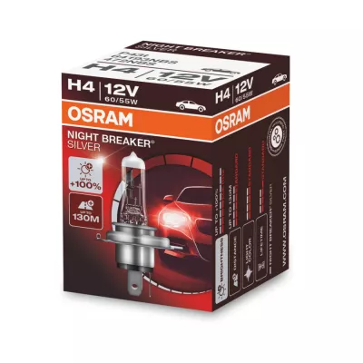 Λάμπα αυτοκινήτου OSRAM Night Breaker Silver H4
