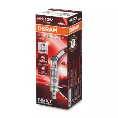 Λάμπα αυτοκινήτου OSRAM Night Breaker Laser H1