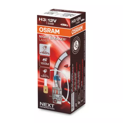 Λάμπα αυτοκινήτου OSRAM Night Breaker Laser H3