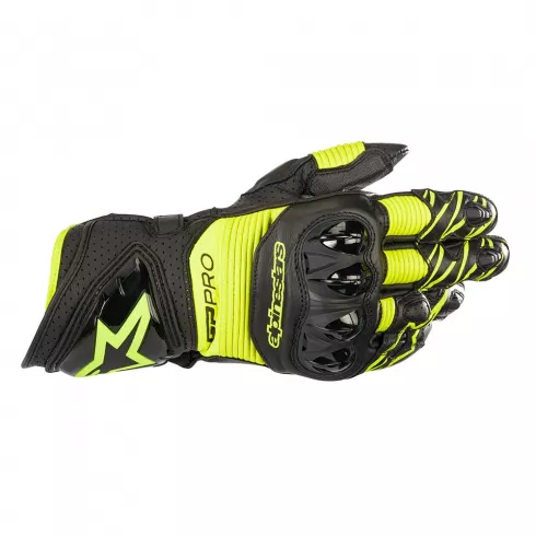 Γάντια μηχανής ALPINESTARS GP PRO R3 BLACK/NEON Γάντια μηχανής ALPINESTARS GP PRO R3 BLACK/NEON