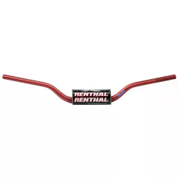 Τιμόνι μοτοσυκλέτας RENTHAL FATBAR RC High Red Τιμόνι μοτοσυκλέτας RENTHAL FATBAR RC High Red