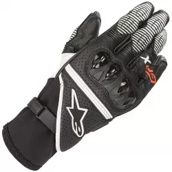 Γάντια μηχανής ALPINESTARS GPX V2 ΜΑΥΡΟ/ΑΣΠΡΟ/ΕΝΤΟΝΟ ΚΟΚΚΙΝΟ