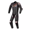 Δερμάτινη φόρμα αναβάτη ALPINESTARS GP PRO V2 TECH-AIR ΜΑΥΡΟ/ΑΣΠΡΟ 1pc