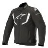 Μπουφάν μηχανής ALPINESTARS T-GP R V2 WATERPROOF BLACK/WHITE
