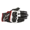 Γάντια μηχανής ALPINESTARS CELER V2 BLACK/WHITE/RED FLUO