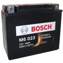 Μπαταρία μοτοσυκλέτας BOSCH M6 12V YTX20L-BS Μπαταρία μοτοσυκλέτας BOSCH M6 12V YTX20L-BS