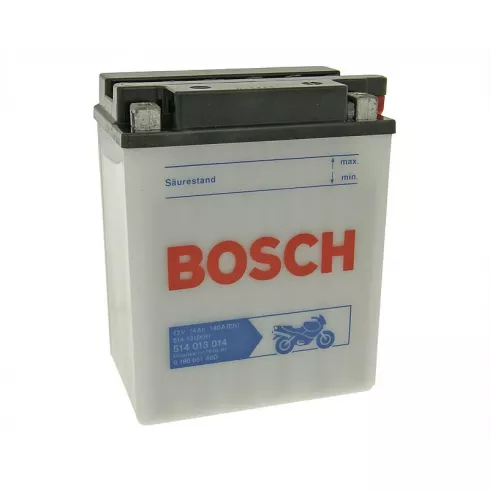 Μπαταρία μοτοσυκλέτας BOSCH M4 12V YB14L-B2 Μπαταρία μοτοσυκλέτας BOSCH M4 12V YB14L-B2