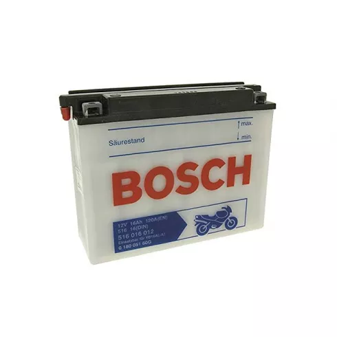 Μπαταρία μοτοσυκλέτας BOSCH M4 12V YB16AL-A2 Μπαταρία μοτοσυκλέτας BOSCH M4 12V YB16AL-A2