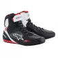 Μπότες μηχανής ALPINESTARS FASTER-3 RIDEKNIT ΜΑΥΡΟ/ΑΣΠΡΟ/ΚΟΚΚΙΝΟ thumb