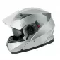 Κράνος μηχανής A-PRO LANCER SILVER JET - OPEN FACE thumb