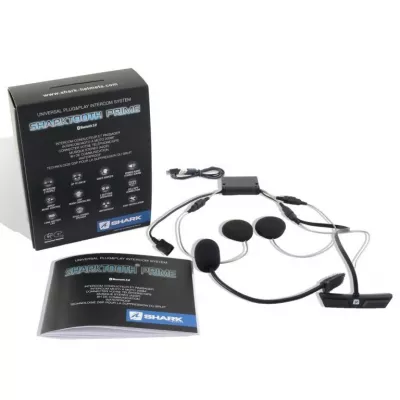 Ενδοεπικοινωνία κράνος μηχανής Shark Sharktooth Prime Bluetooth