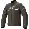 Μπουφάν μηχανής ALPINESTARS T-SPS WATERPROOF ΜΑΥΡΟ/ΑΣΠΡΟ