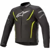 Μπουφάν μηχανής ALPINESTARS T-JAWS V3 WATERPROOF BLACK//NEON YELLOW