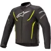 Μπουφάν μηχανής ALPINESTARS T-JAWS V3 WATERPROOF BLACK//NEON YELLOW thumb