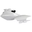 Πλαϊνά πάνελ μηχανής POLISPORT για Yamaha WR450F-2007-11 / WR250F -2007-14 - ΜΑΥΡΟ/ΑΣΠΡΟ thumb