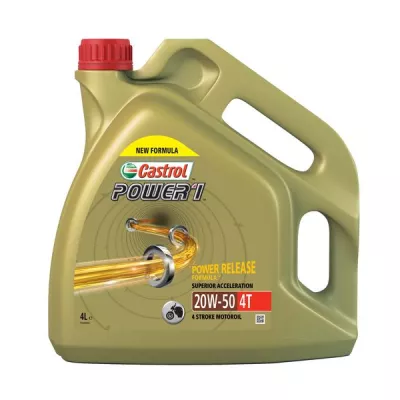 Λάδι μηχανής CASTROL POWER 1 4T 20W50 4L