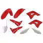 Κιτ πλαστικών MX POLISPORT για HONDA CRF450R - 2004 Red/White OEM thumb