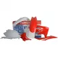Κιτ πλαστικών MX POLISPORT για HONDA CRF250R - 2011-13 / CRF450R - 2011-12 ΑΣΠΡΟ/ΚΟΚΚΙΝΟ thumb