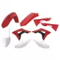 Κιτ πλαστικών MX POLISPORT για HONDA CRF250R - 2018-21 / CRF450R - 2017-21 White/Red ОЕМ thumb
