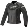 Γυναικείο μπουφάν μηχανής ALPINESTARS STELLA JAWS V3 BLACK/BLACK